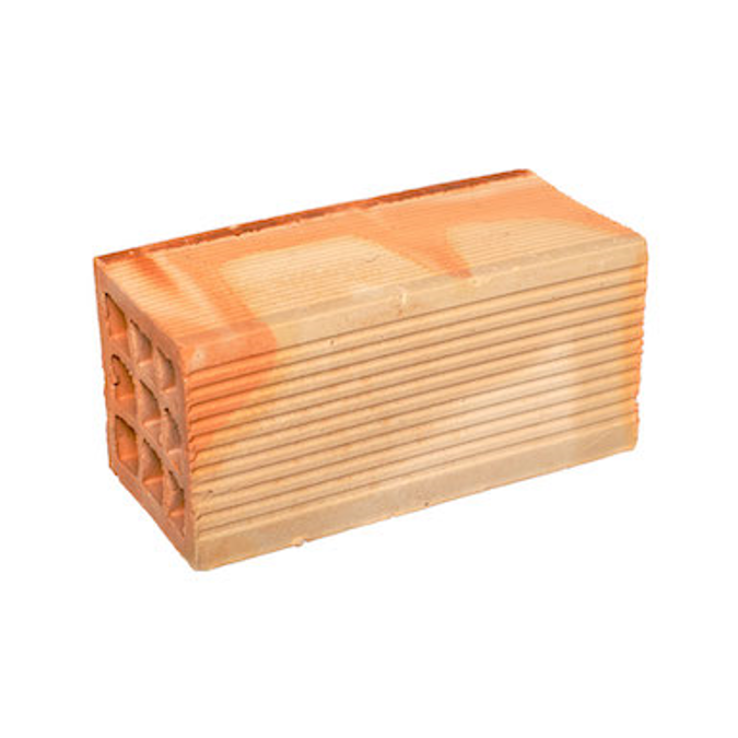 BIM objects Free download! Triple Hollow Brick, 10 cm BIMobject