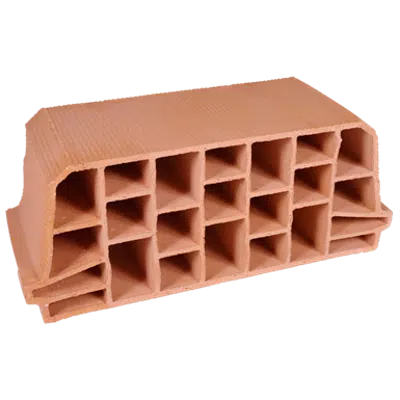 Image for Hollow Clay Infill Block, 25 cm