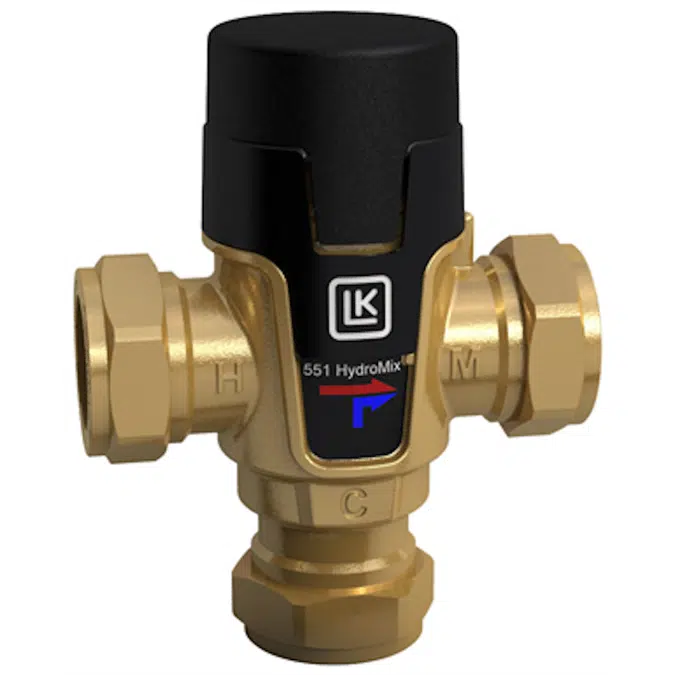 LK 551 HydroMix - Compression fitting