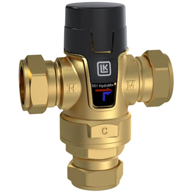 LK 551 HydroMix - Compression fitting