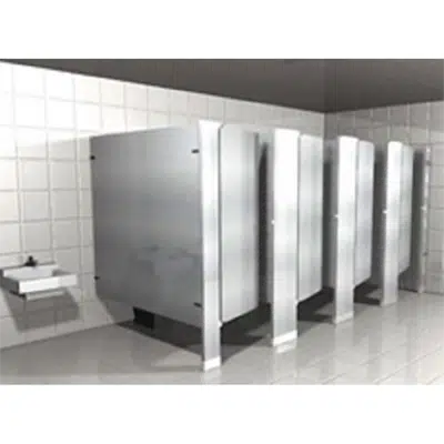 Obrázek pro Stainless Steel Toilet Partitions Floor Mounted