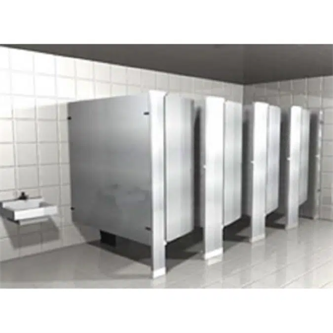 Stainless Steel Toilet Partitions Floor Mounted