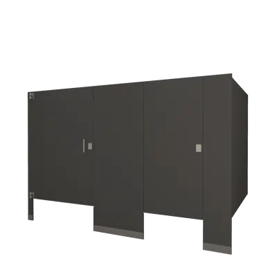 imazhi i Floor Mounted Phenolic Toilet Partitions