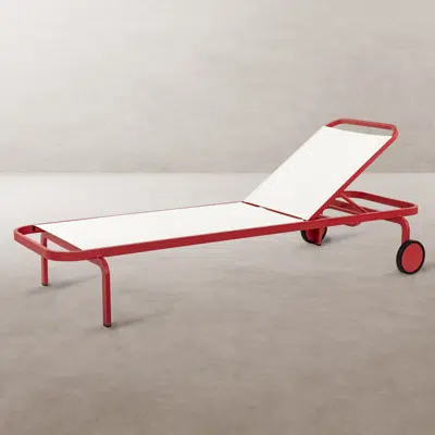 画像 ATLAS Stacking sunlounger