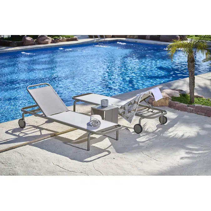 ATLAS Stacking sunlounger