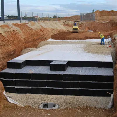 afbeelding voor Underground Infiltration Basin