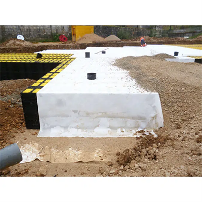 Retention and infiltration basin Azbox