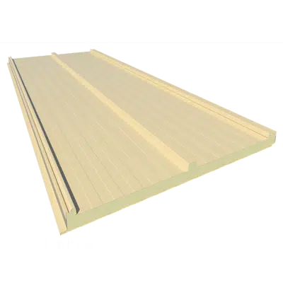 bilde for CUB 3GR Roof Insulated sandwich panel