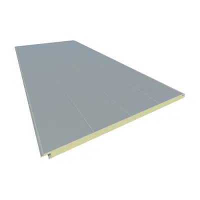 Imagem para SEMILISO Façade Insulated sandwich panel}