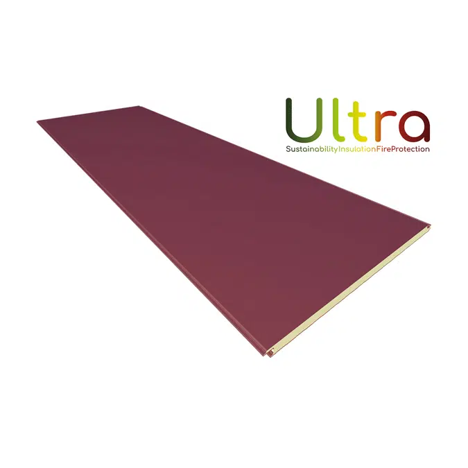 ULTRA LISO Façade Insulated sandwich panel