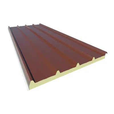 imagem para EASY AGRO 5GR Roof Insulated sandwich panel