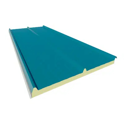 Image for EASY ALU 3GR Roof Insulated sandwich panel