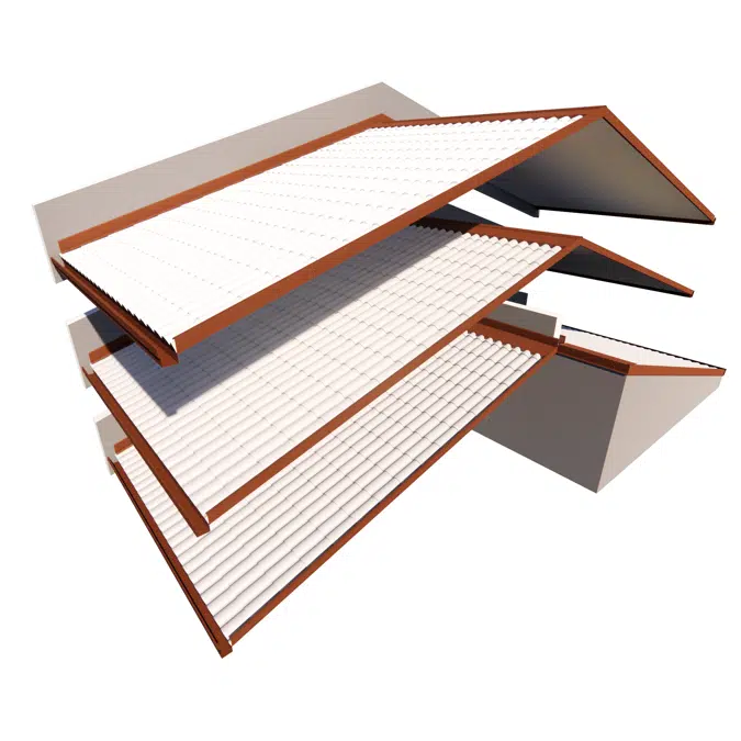 Standard Trims for Hiansa Roof Teja Panels