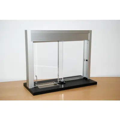 Image for Aluminum Horizontal Sliding Transaction Window