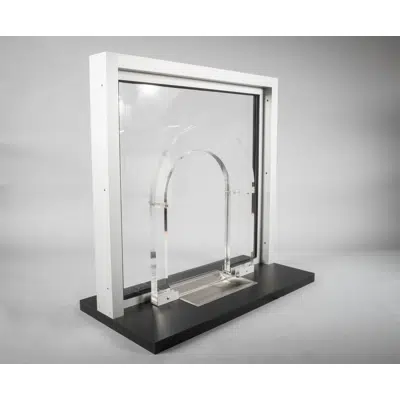 Image for Arched Transaction Window