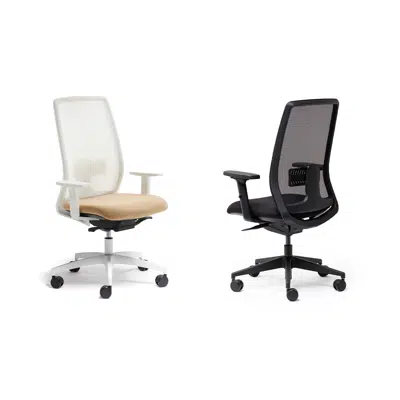 Image for New light upholstered and mesh task chairs