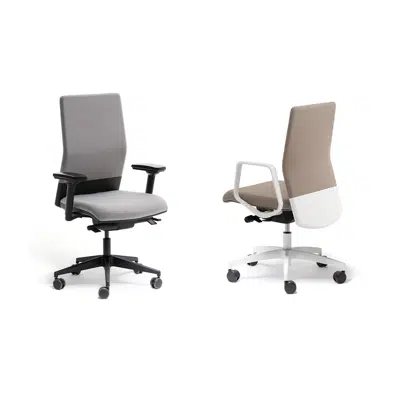 Image for Boomerang upholstered task chairs