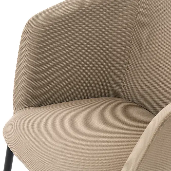 Bool upholstered armchairs