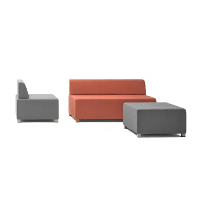 Image for Puzzle modular upholstered soft seating
