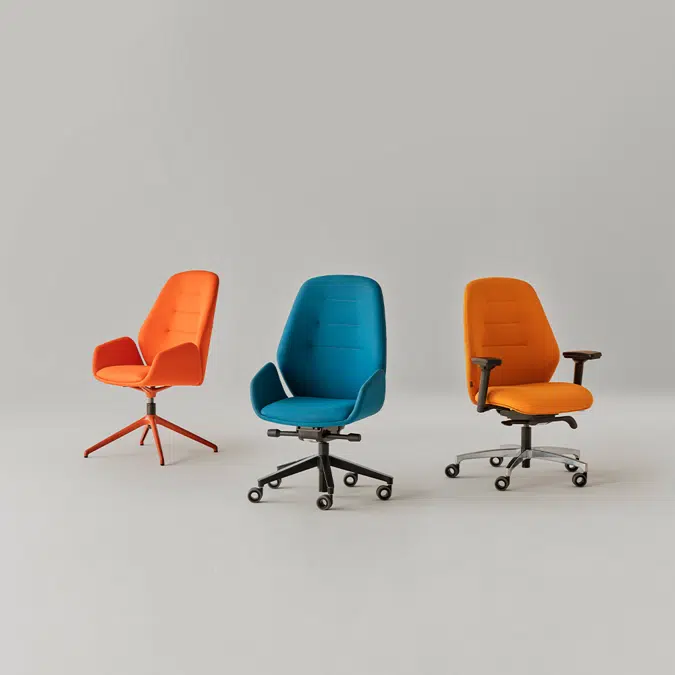 Sheru upholstered task chairs