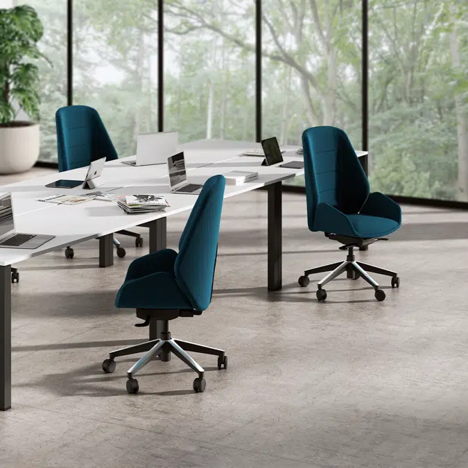 Sheru upholstered task chairs