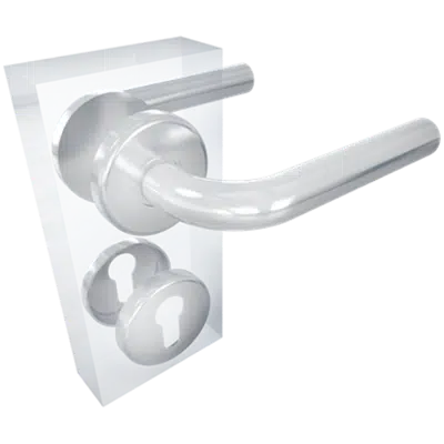 画像 Cisa PROJECT LINE Radius and round protective roses Handle