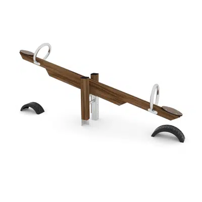 SWING Seesaw 2 seats Wood 图像