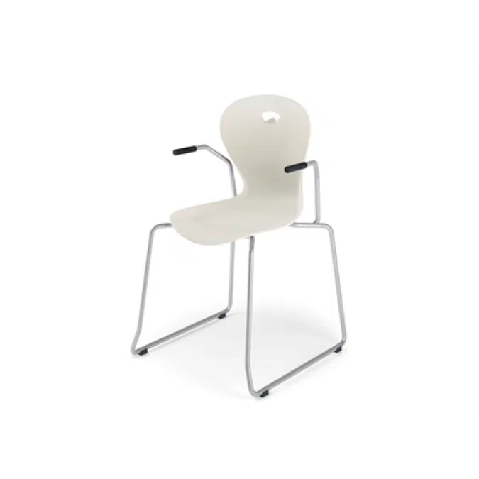 Chair Karoline med stand armrest large sh 45 cm