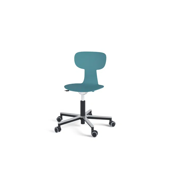 Stol Take gas Alu medium sh 38-50 cm med hjul