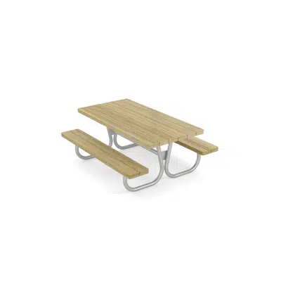 Image for Rörvik picknickbord furu 140x70 H55 cm