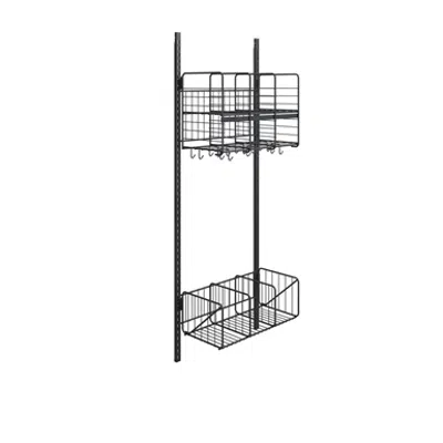 Wille 3-tray wall