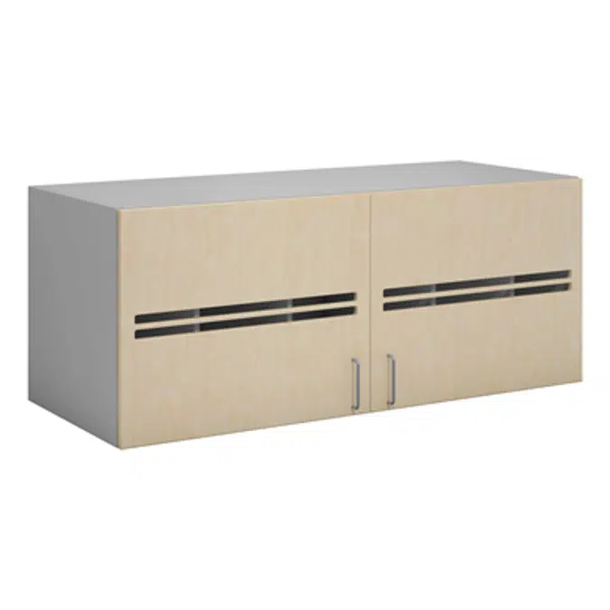 Norden bed linen cabinet B150xD60xH60 grey