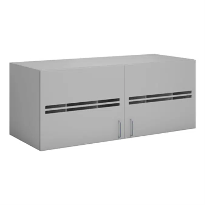 Norden bed linen cabinet B150xD60xH60 grey