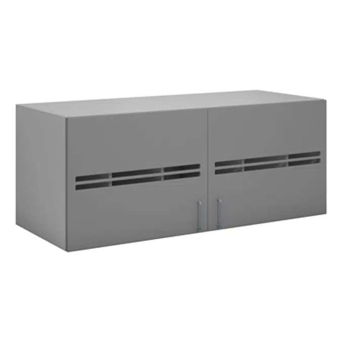 Norden bed linen cabinet B150xD60xH60 grey