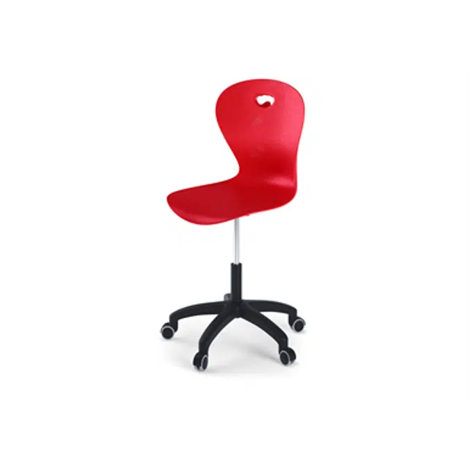 Chair Karoline gas large sh 50-70 cm with wheels