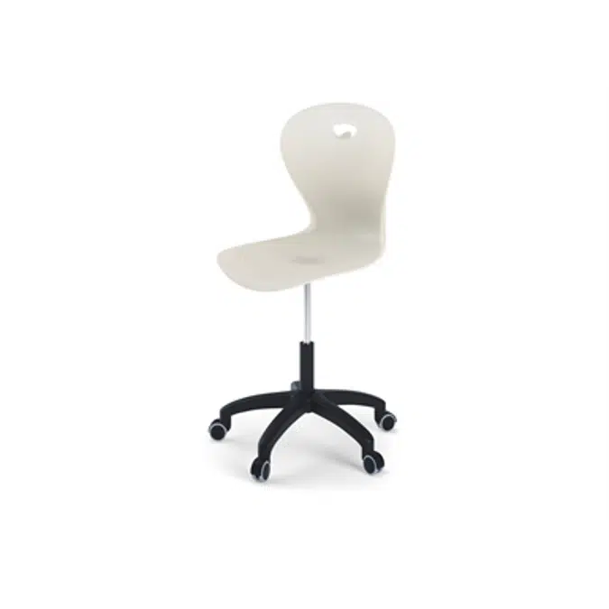 Chair Karoline gas large sh 50-70 cm with wheels