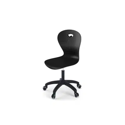 Image for Chair Karoline gas medium sh 38-50 cm with wheels