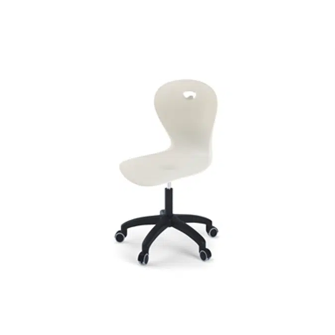 Chair Karoline gas medium sh 38-50 cm with wheels