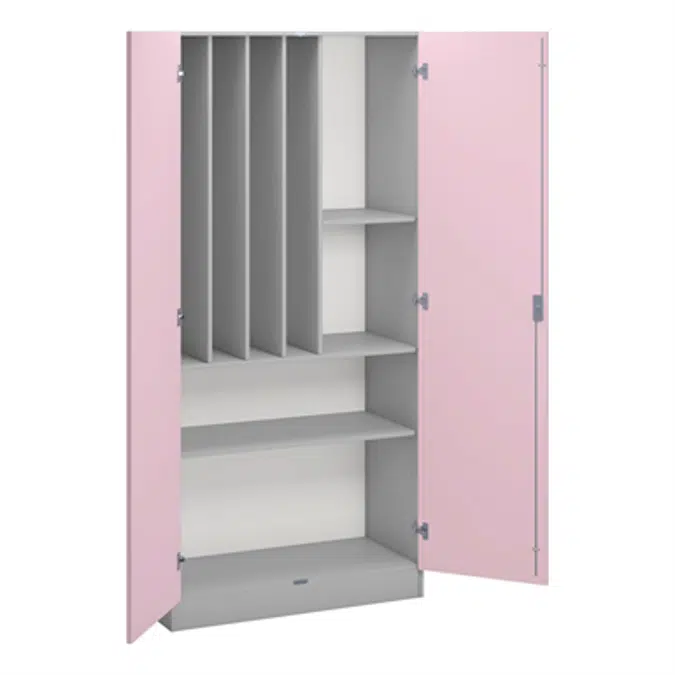 Norden music cabinet B100xD47xH210 grey