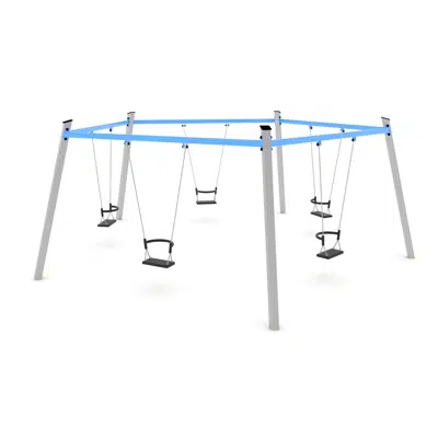 bilde for SWING ST hexagon (5 swings)