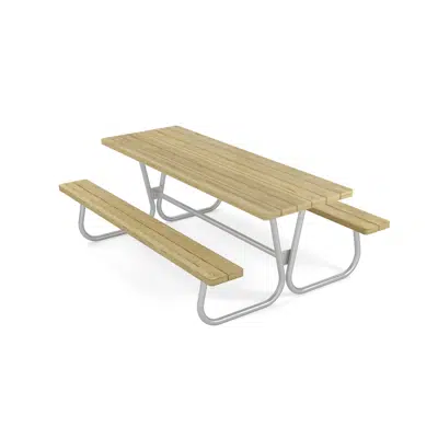 kuva kohteelle Rörvik picknickbord furu 200x70 H72 cm