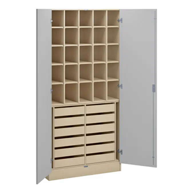 Norden haberdashery cabinet B100xD47xH210 birch