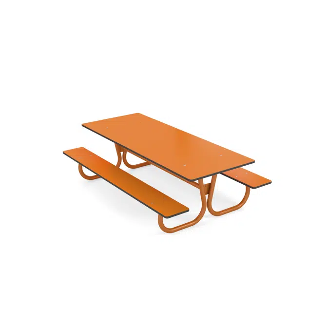 Rörvik picknickbord kompaktlaminat 180x70 H53 cm