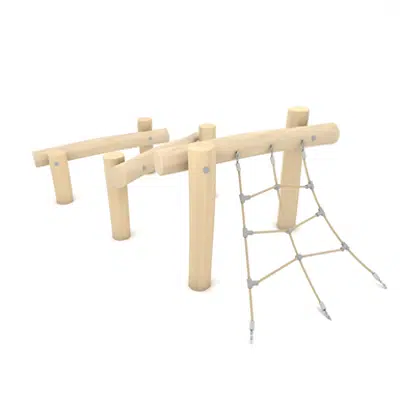 Image for ROBINIA Hinderbana med klätternät