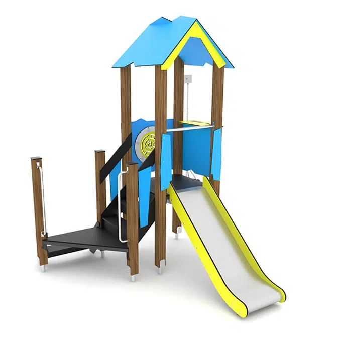 WOODEN Activity Tower