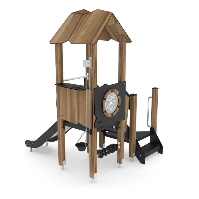 WOODEN Activity Tower