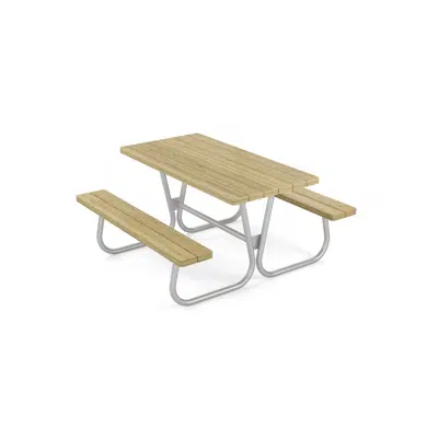 kuva kohteelle Rörvik picknickbord furu 140x70 H72 cm