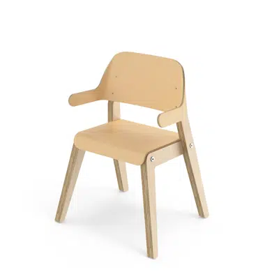 billede til Barnstol Grow D21 med armstöd sh 33 cm