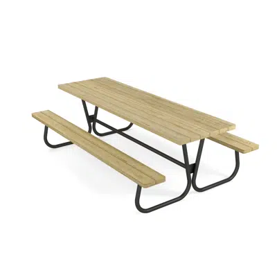 Image for Rörvik picknickbord furu 233x70 H72 cm