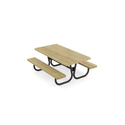 Image for Rörvik picknickbord furu 140x70 H55 cm